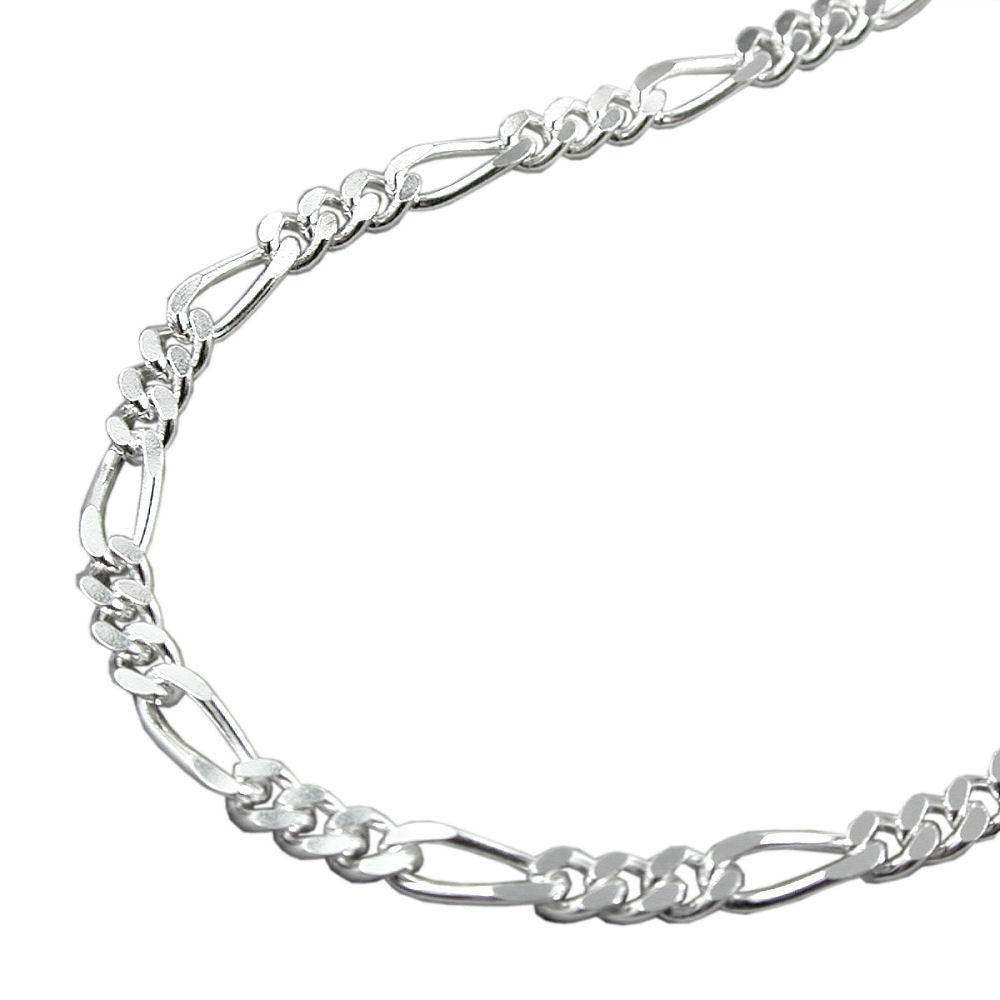 Armband 3mm Figarokette Silber 925 19cm