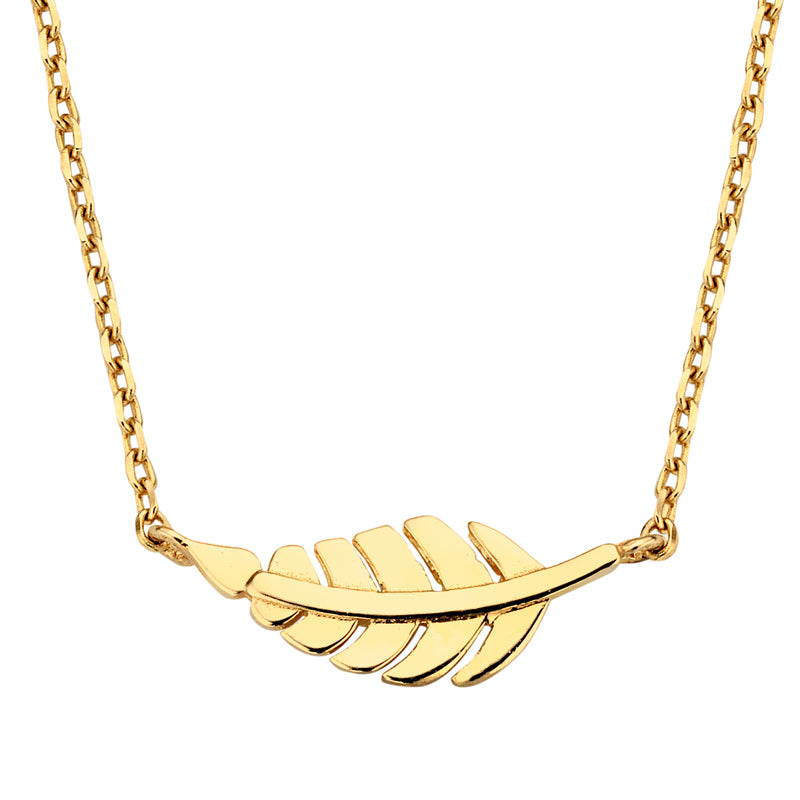 Collier Feder Gold 585/000