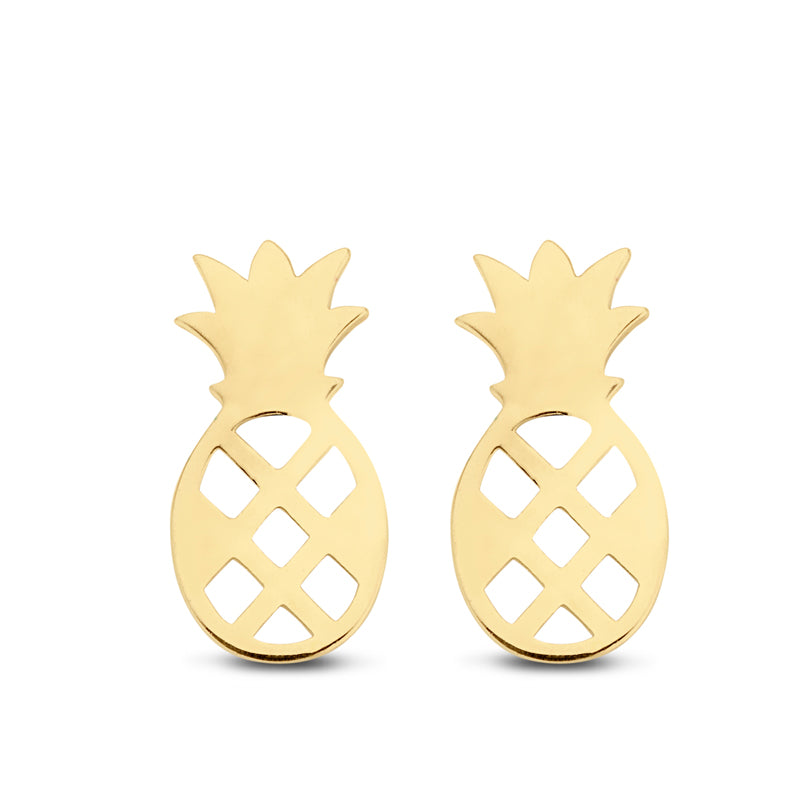 Ohrstecker Ananas Gold 585/000