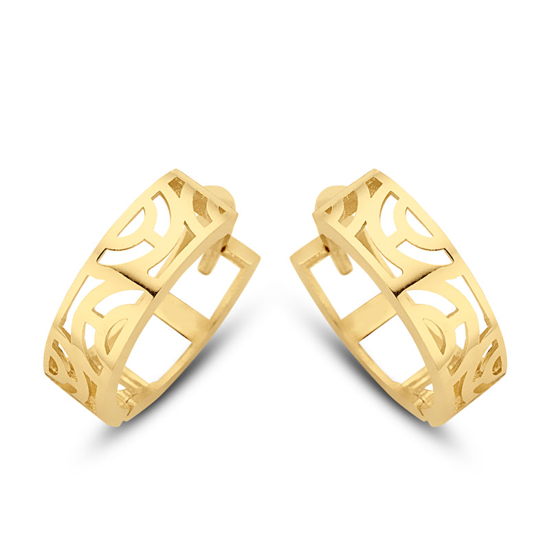 Klappcreolen 12/3.7mm Gold 585/000