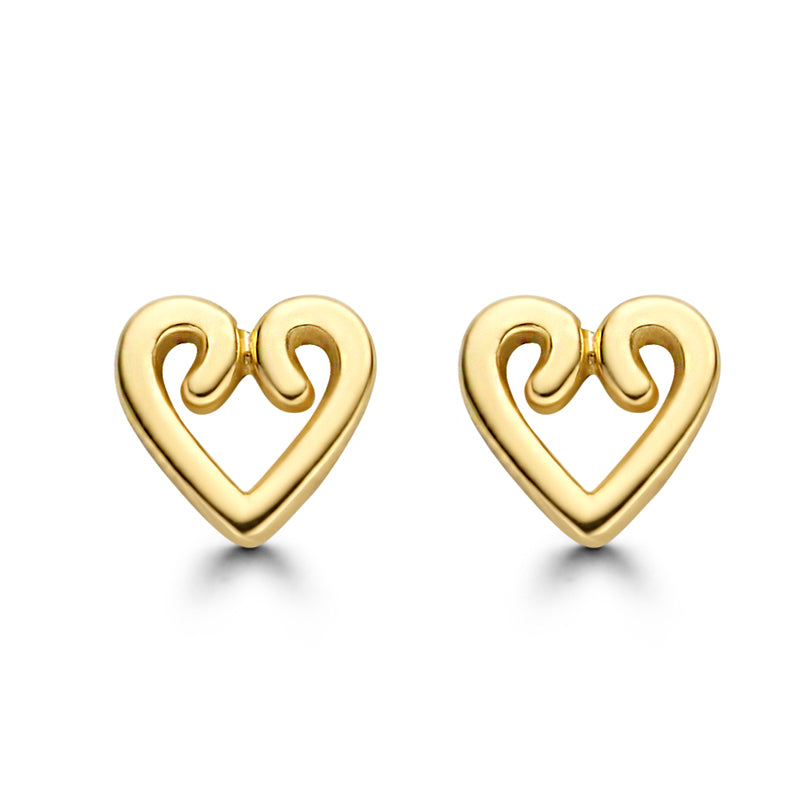 Ohrstecker Herz Gold 585/000