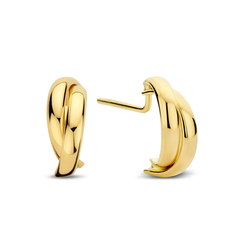 Ohrstecker Creolen 10/3.7mm Gold 585/000