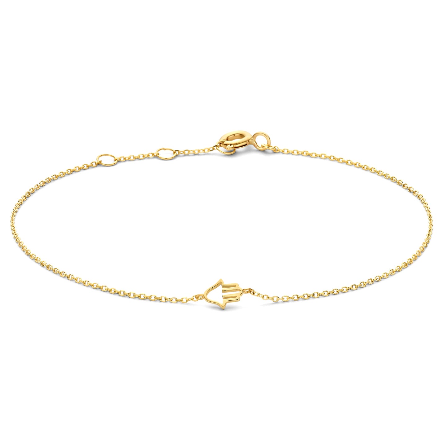 Armband mit Anhänger Hand Gold 585/000