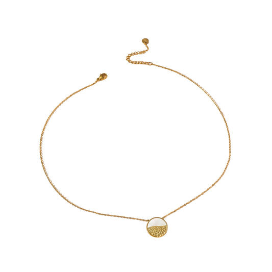 Halskette aus Edelstahl mit verstellbarer Kette - leicht & robust