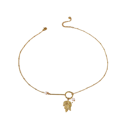 Halskette aus Edelstahl mit verstellbarer Kette