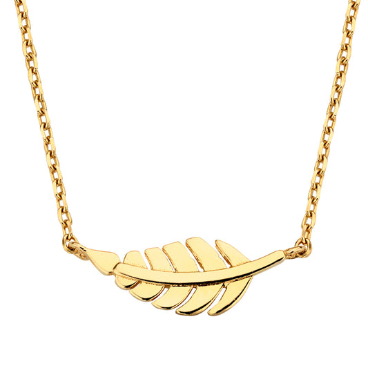 Collier Feder Gold 585/000