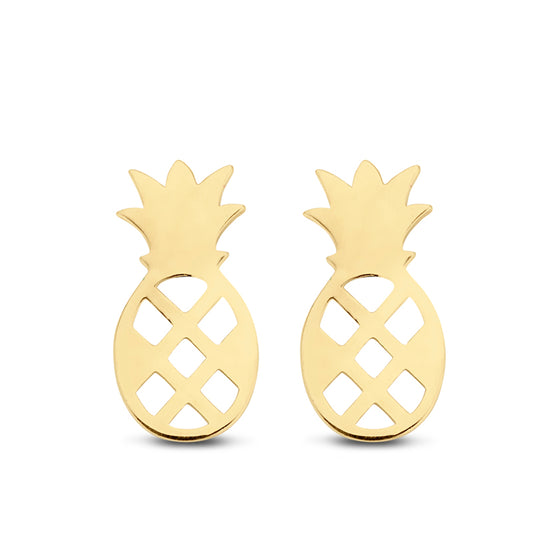 Ohrstecker Ananas Gold 585/000