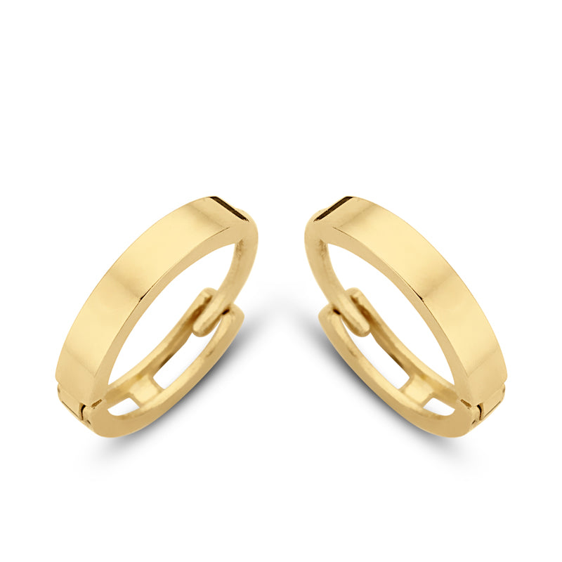 Klappcreolen 10/2mm Gold 585/000