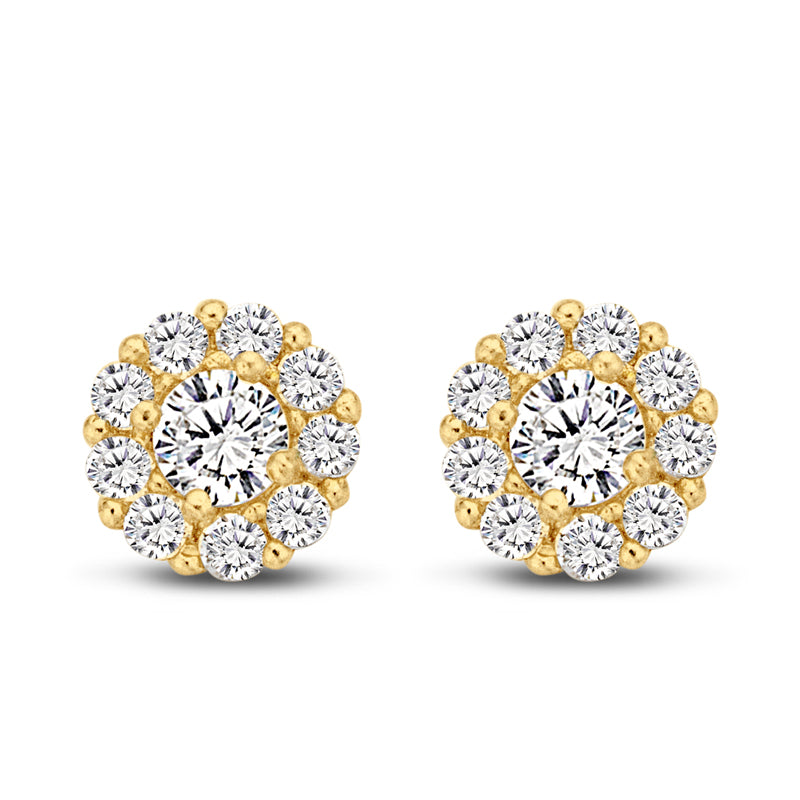 Ohrstecker 20 Zirkonia Gold 585/000