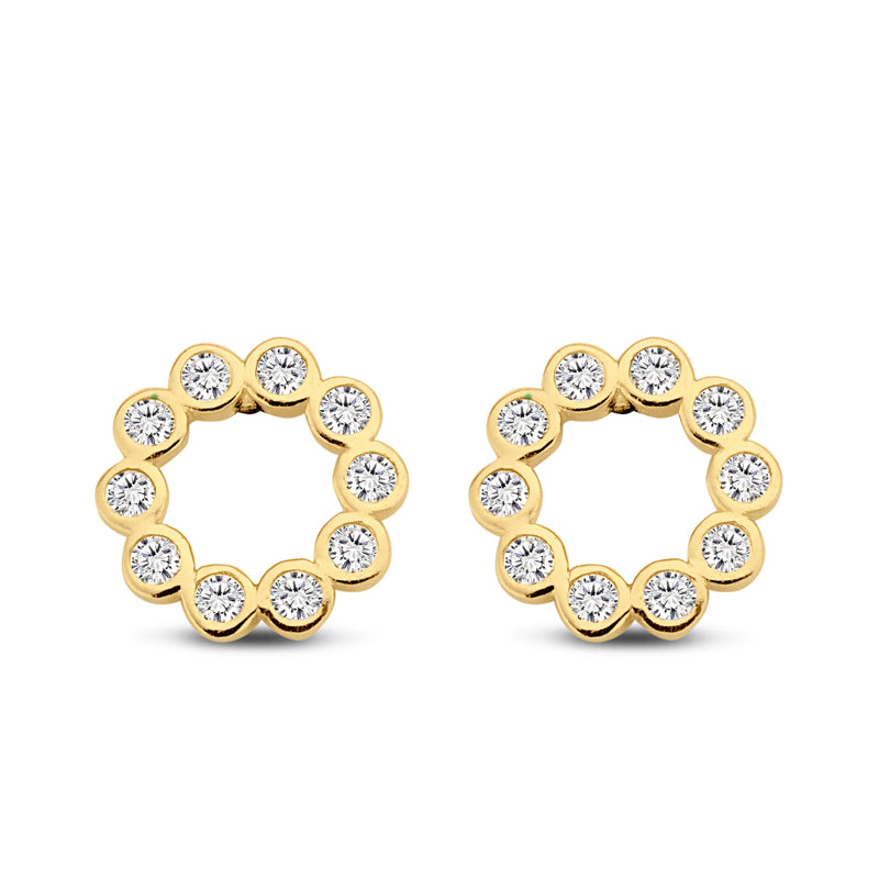 Ohrstecker 20 Zirkonia Gold 585/000