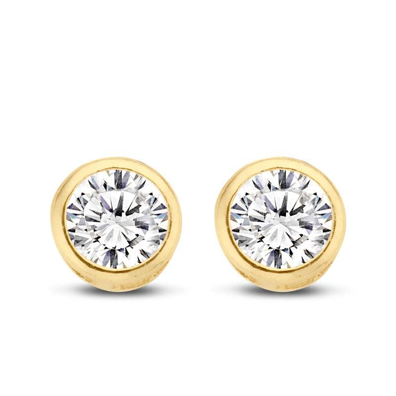 Ohrstecker Zirkonia 3.5mm Gold 585/000