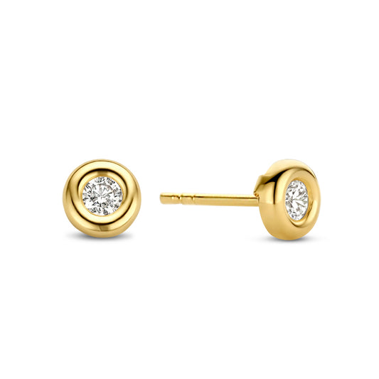 Ohrstecker Zirkonia 2.5mm Gold 585/000