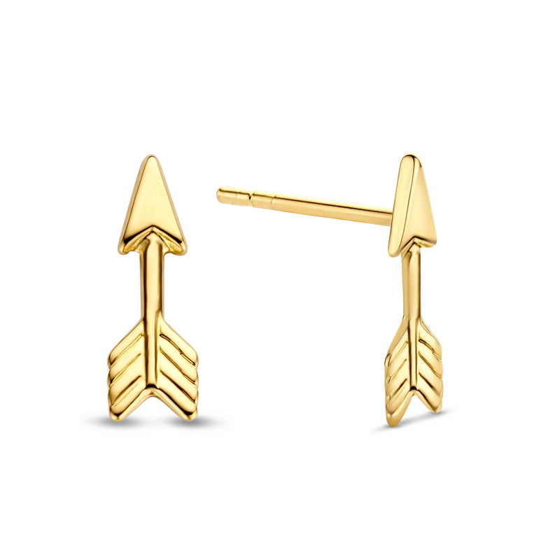 Ohrstecker Pfeil Gold 585/000