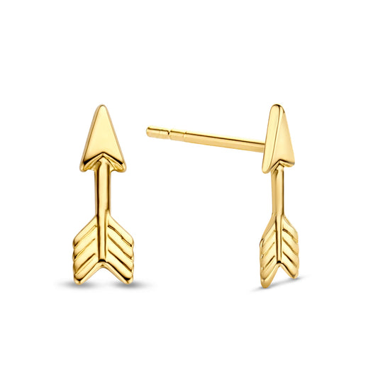 Ohrstecker Pfeil Gold 585/000