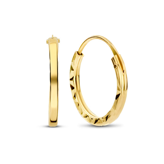 Creolen 10/1.2mm Gold 585/000 DC