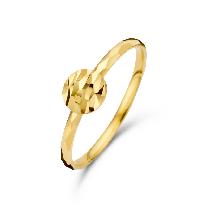 Damenring Dot Ø 5.8mm DC Gold 585/000