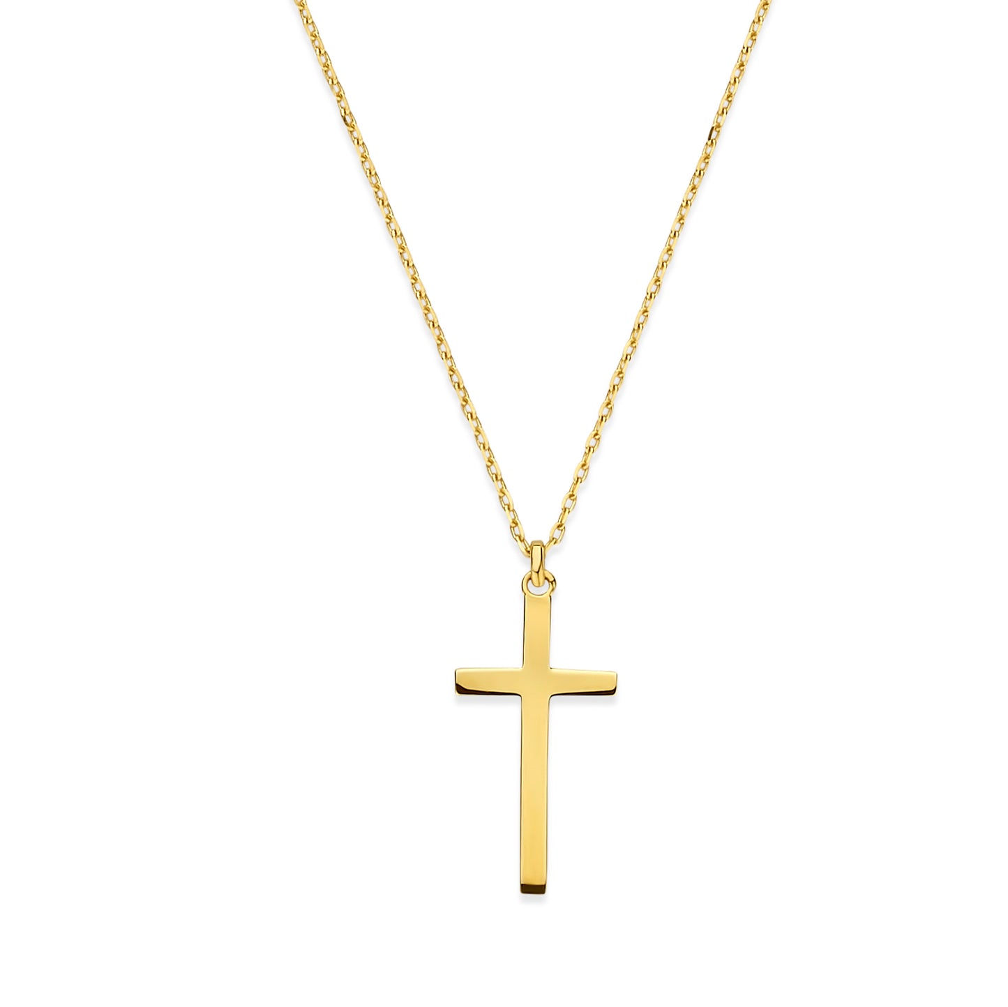 Collier mit Anhänger Kreuz Gold 585/000