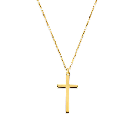 Collier mit Anhänger Kreuz Gold 585/000