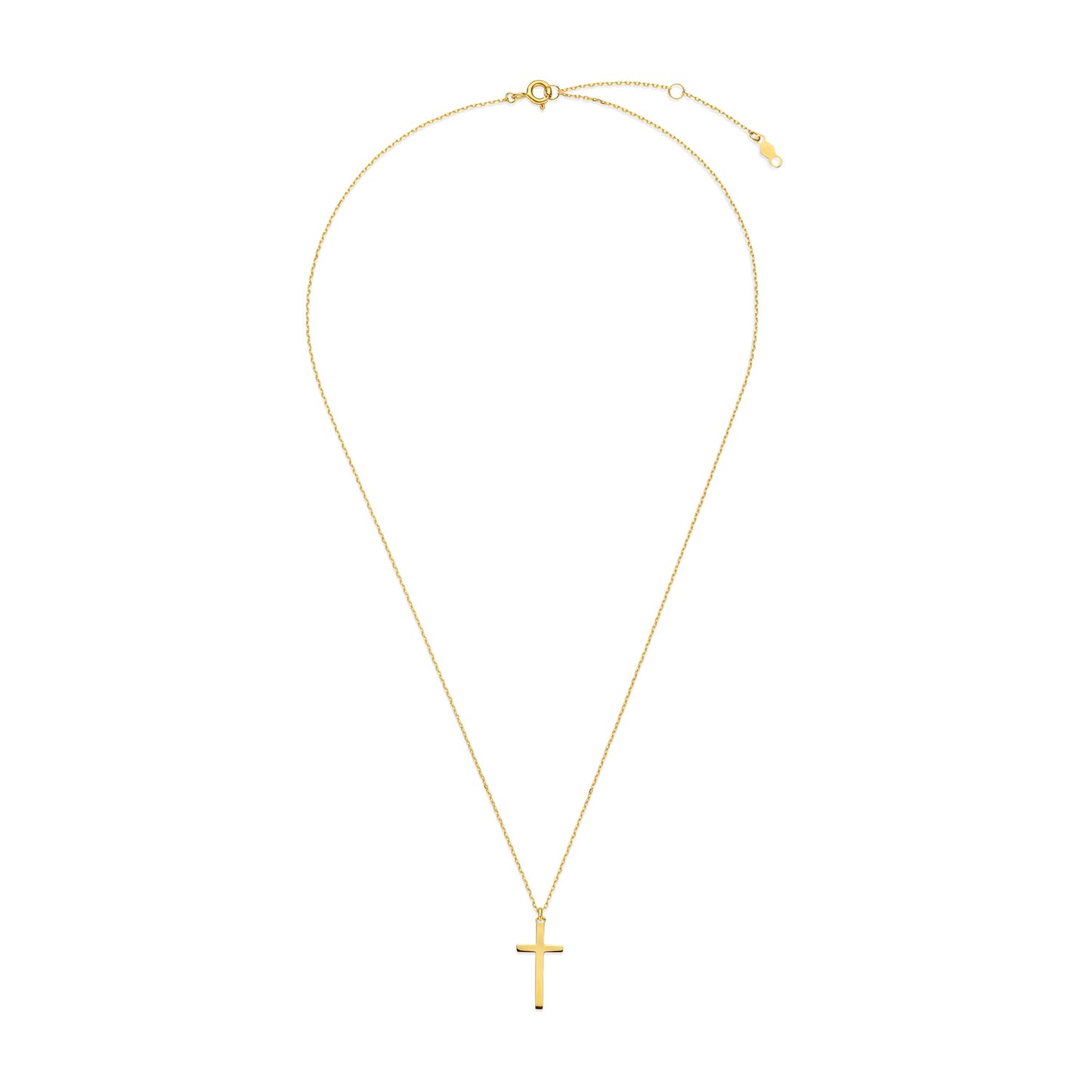 Collier mit Anhänger Kreuz Gold 585/000