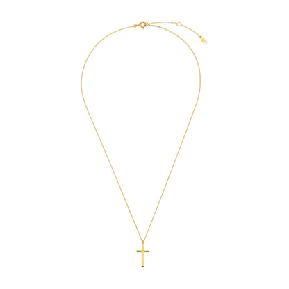 Collier mit Anhänger Kreuz Gold 585/000